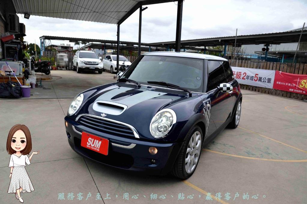 06年mini Cooper S Checkmate 紀念版 全車漂亮 里程少 經典車款 值得收藏 汽車 汽車出售在旋轉拍賣