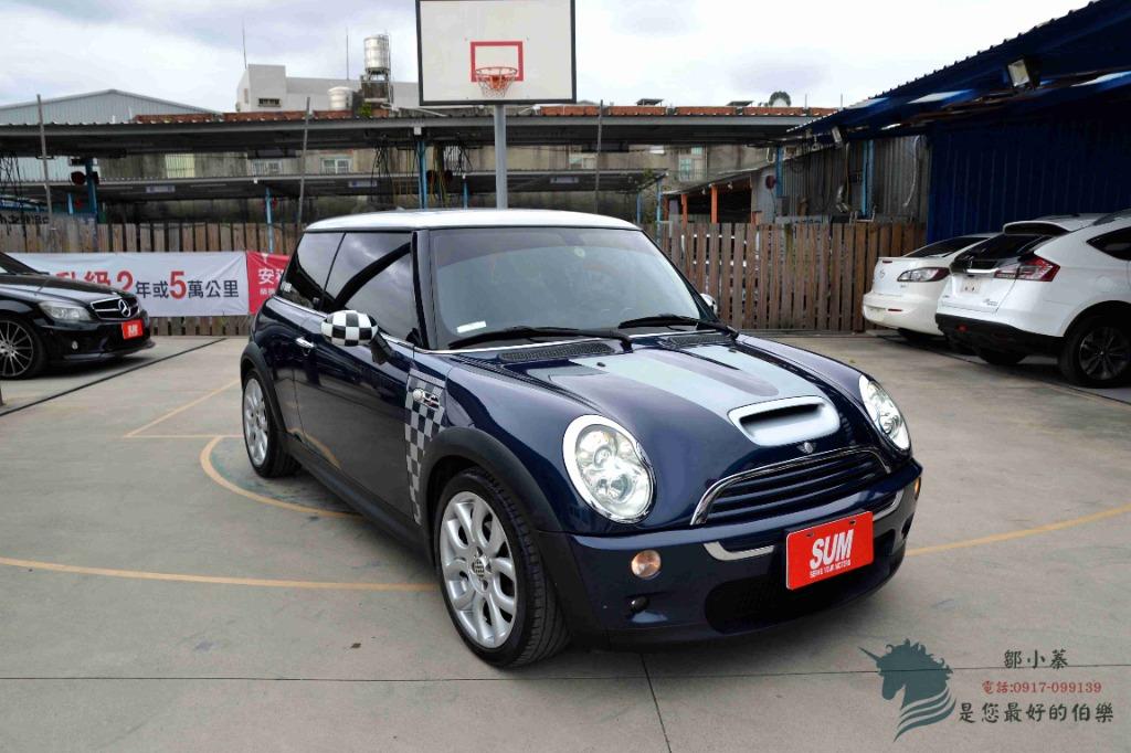 06年mini Cooper S Checkmate 紀念版 全車漂亮 里程少 經典車款 值得收藏 汽車 汽車出售在旋轉拍賣