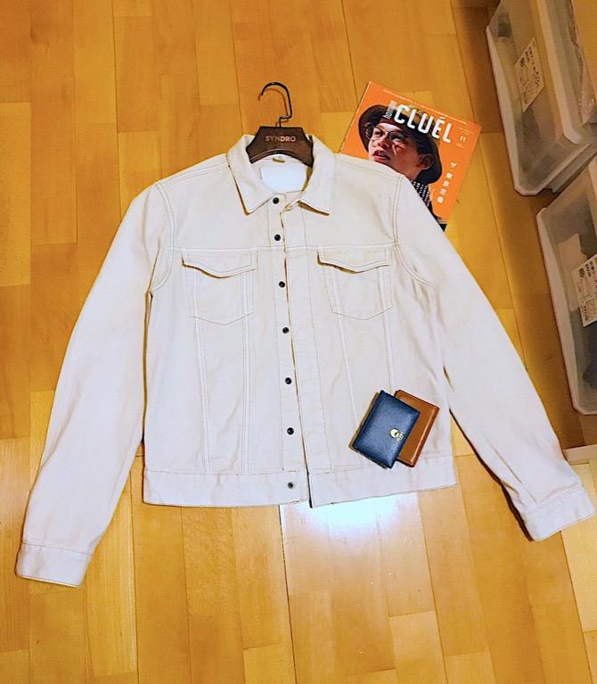 Soldout 88 new H M x David Beckham off white denim jacket M 2