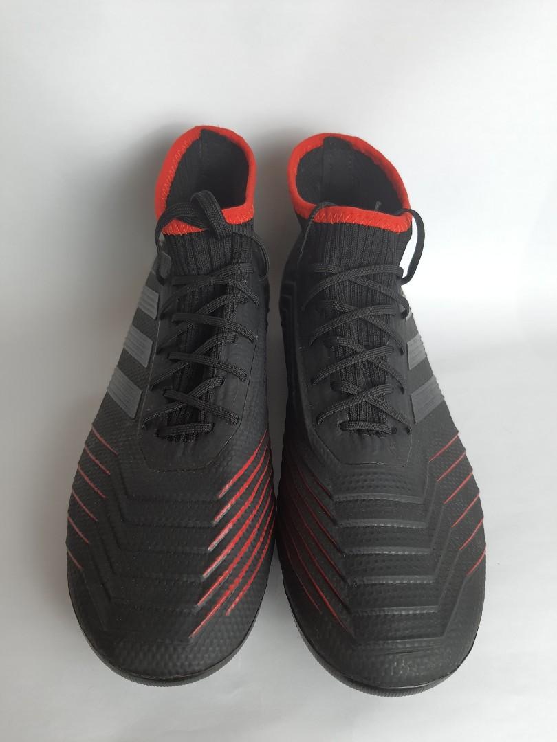 Adidas Predator 19.2 FG Black Football Boots Used Once