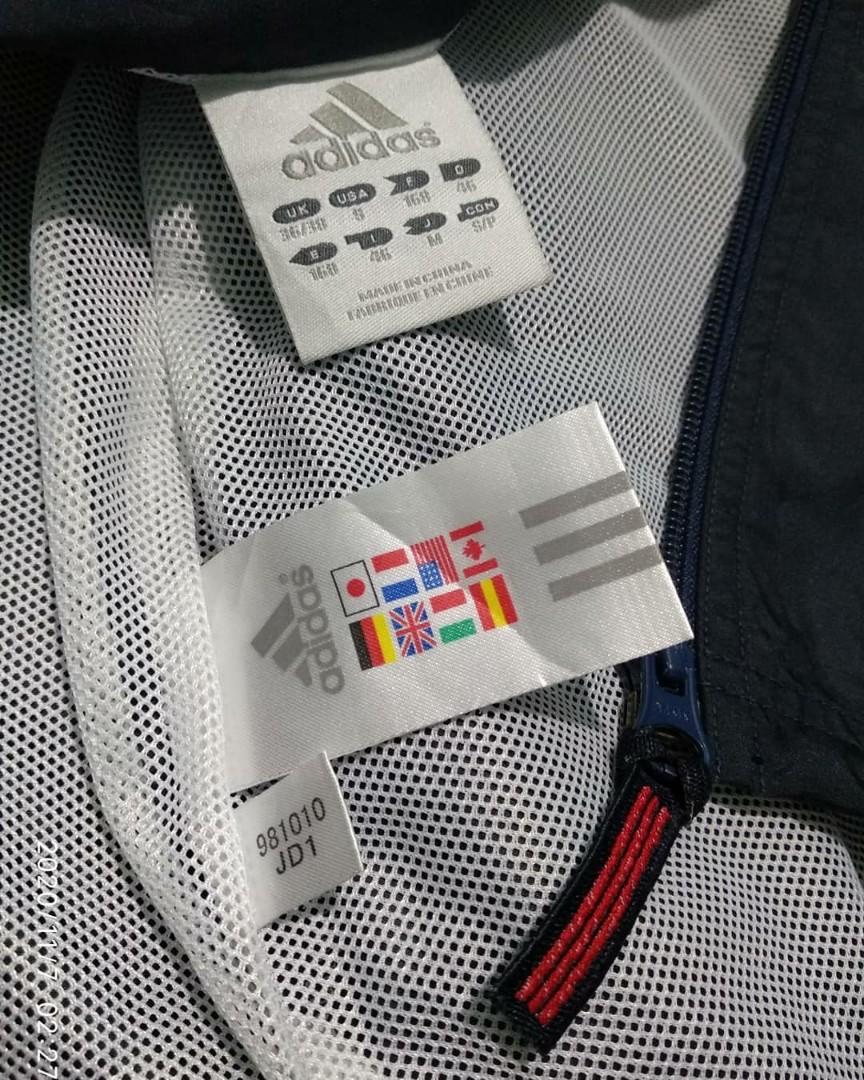 ADIDAS THREE STRIPE TWO TONE COLOR, Fesyen Pria, Pakaian , Baju Luaran ...