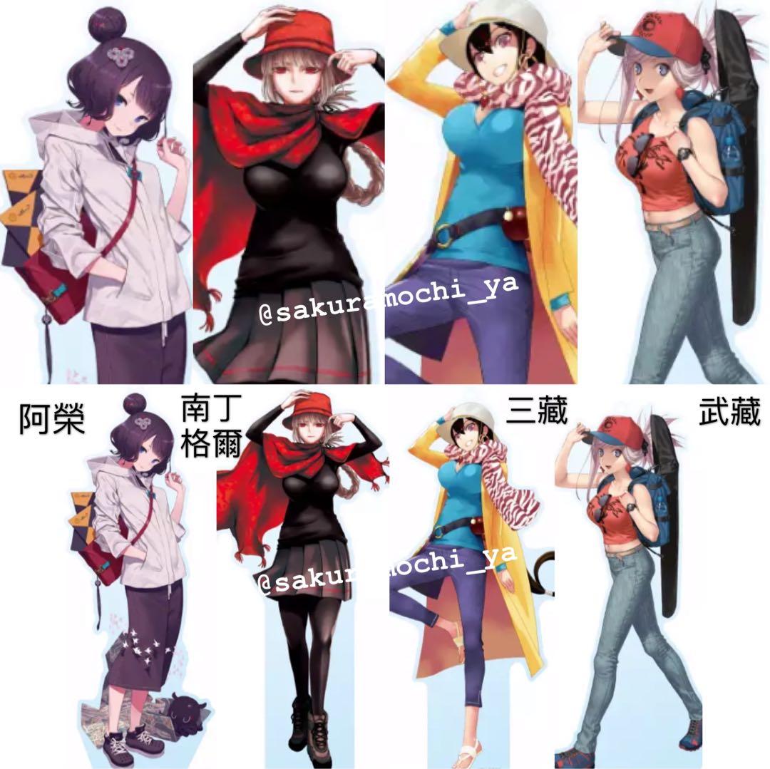 Aniplex Fgo Fes 19 三周年fate Grand Order 英靈禮裝英靈旅裝亞克力立牌裝飾桌面擺件 正版 玩具 遊戲類 玩具 Carousell