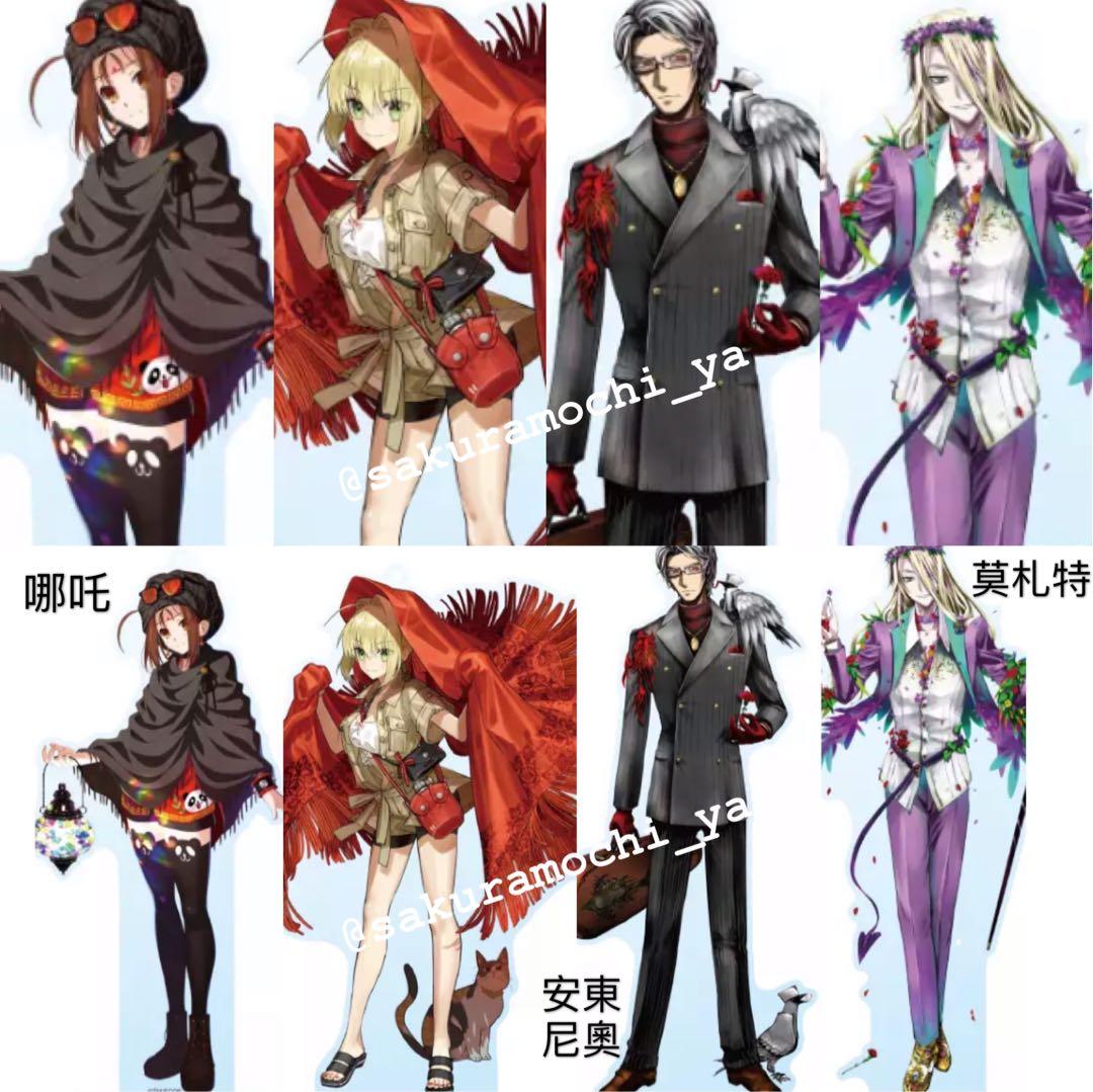 Aniplex Fgo Fes 19 三周年fate Grand Order 英靈禮裝英靈旅裝亞克力立牌裝飾桌面擺件 正版 玩具 遊戲類 玩具 Carousell