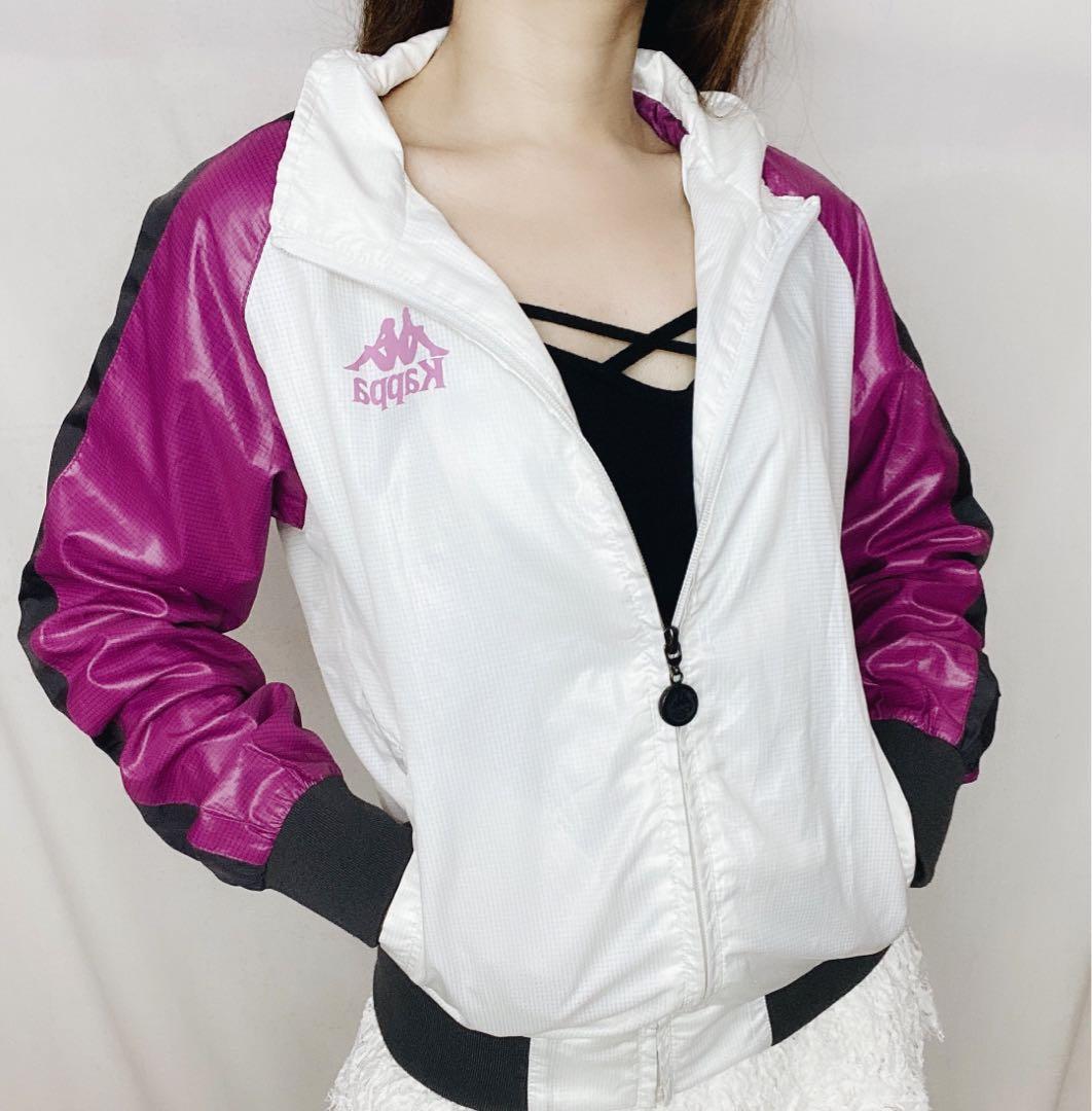 kappa jacket pink