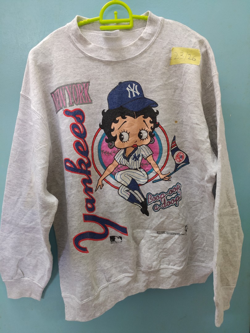 Mlb New York Yankees Betty Boop Shirt - High-Quality Printed Brand