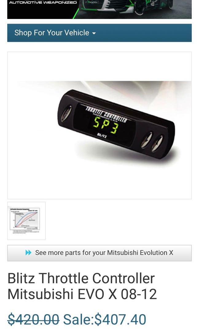 Blitz Throttle Controller (Category: ECU) located in Singapore. Submitted by aladdinie (Listing ID 1048207793, Image 3). Description: Used for 2weeks. Dekitted cause wife didn’t like it due to the fast response on throttle. My loss your gain .