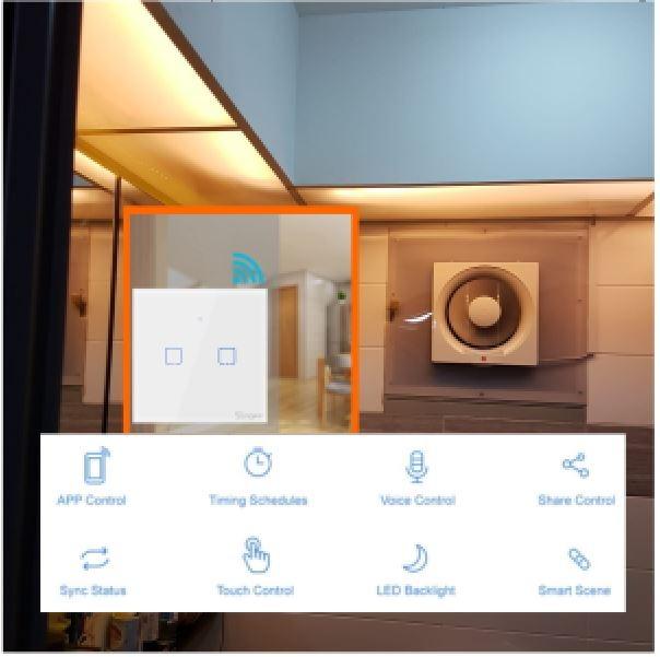 Google home store bathroom fan