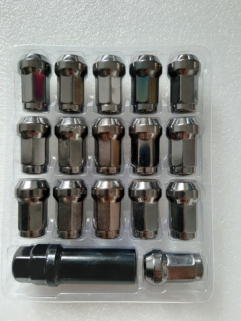 Car Sport Rim Lock Nut, Auto Accessories on Carousell