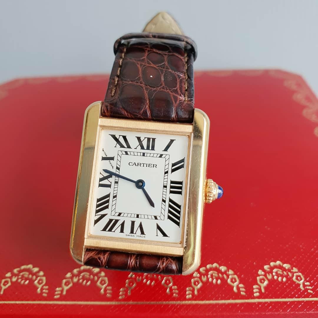 Cartier Tank Quartz Watch, Women's 