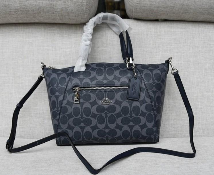 COACH 91455 PRAIRIE SATCHEL in SIGNATURE CANVAS Luxury Bags