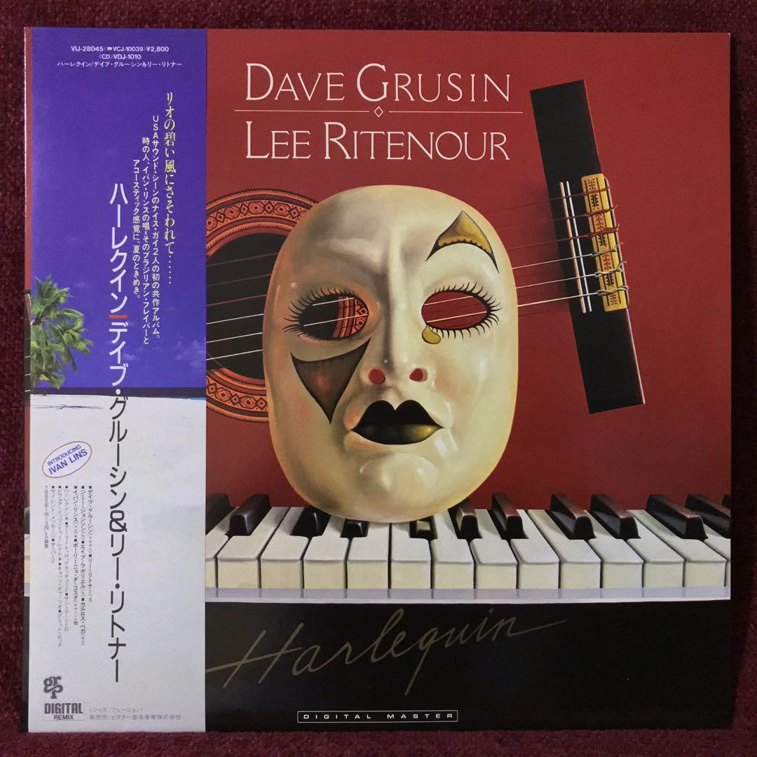 Dave Grusin Lee Ritenour Harlequin Japan Lp Vinyl With Obi Grp Records Ivan Lins Hobbies Toys Music Media Vinyls On Carousell