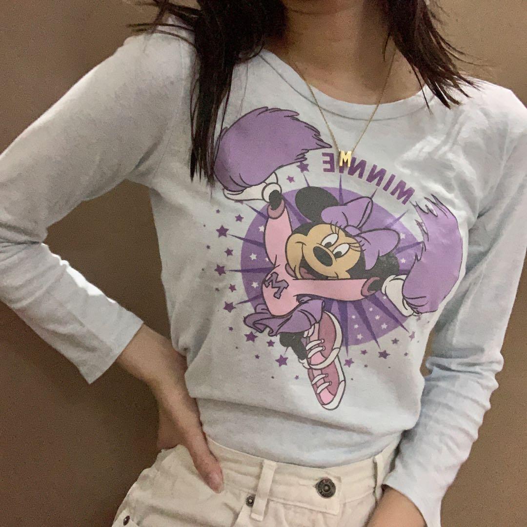 Disney Y2k graphic tee long sleeves 