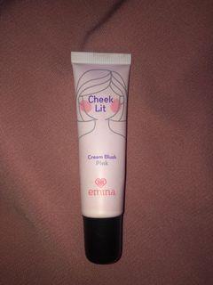 Emina Cheek Lit Cream Blush On Pink