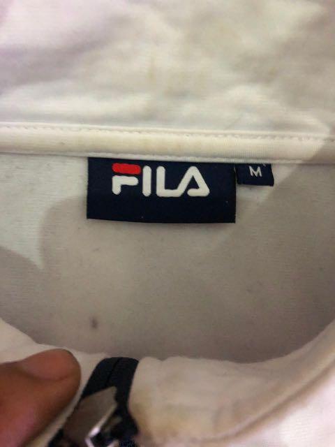 size fila jacket