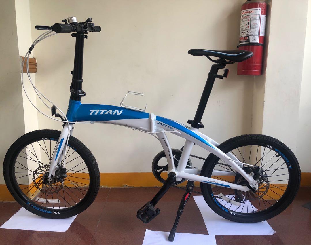 Titan folding bike hotsell price