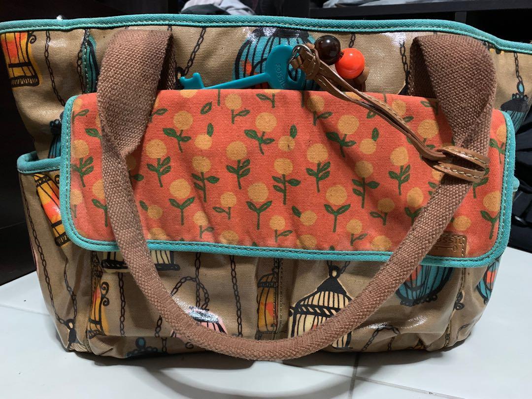 Fossil diaper bag