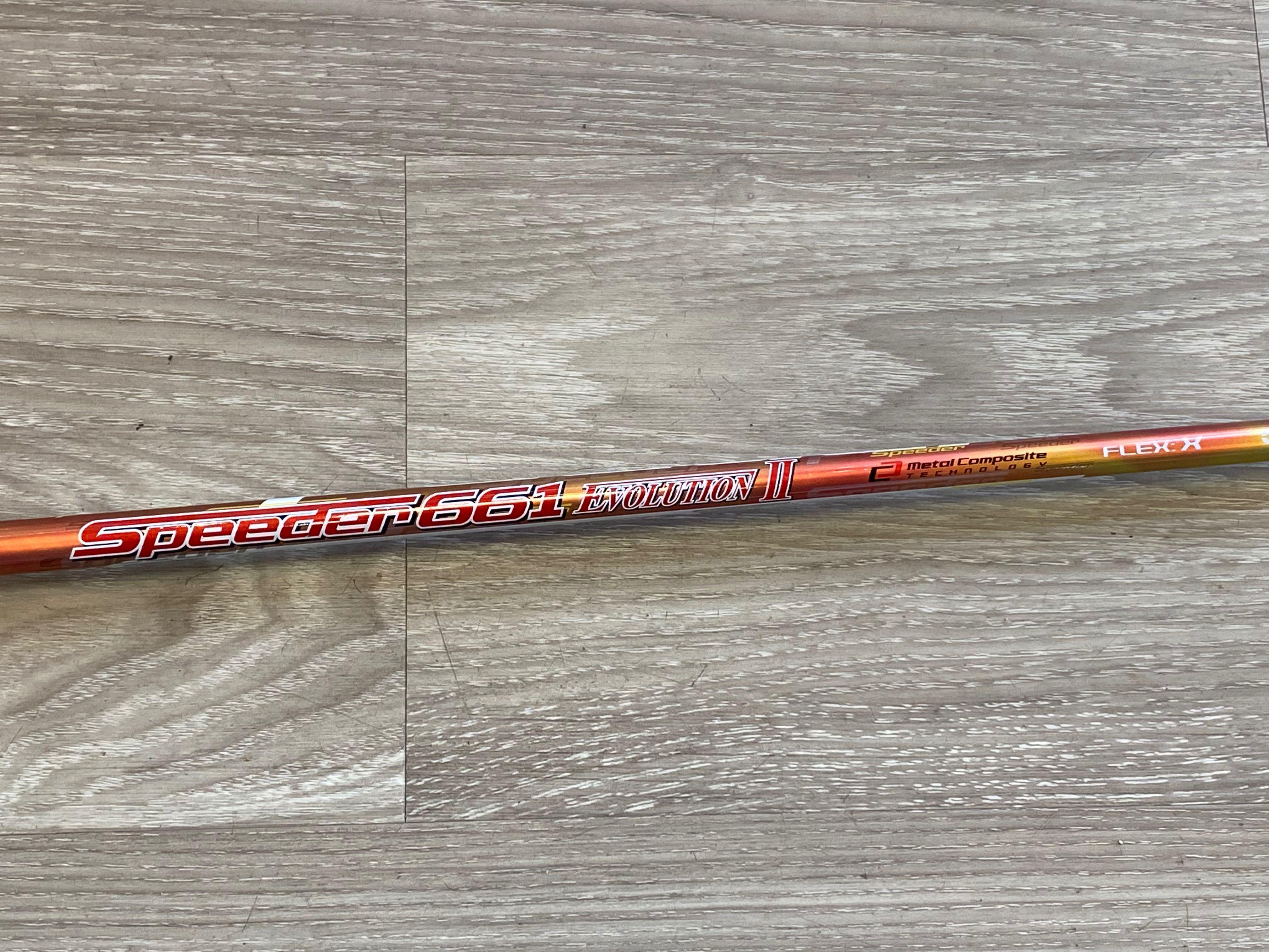 Shaft Driver Fujikura Speeder 661 Evolution X - Flex Extra Stiff - 46" - Neuf