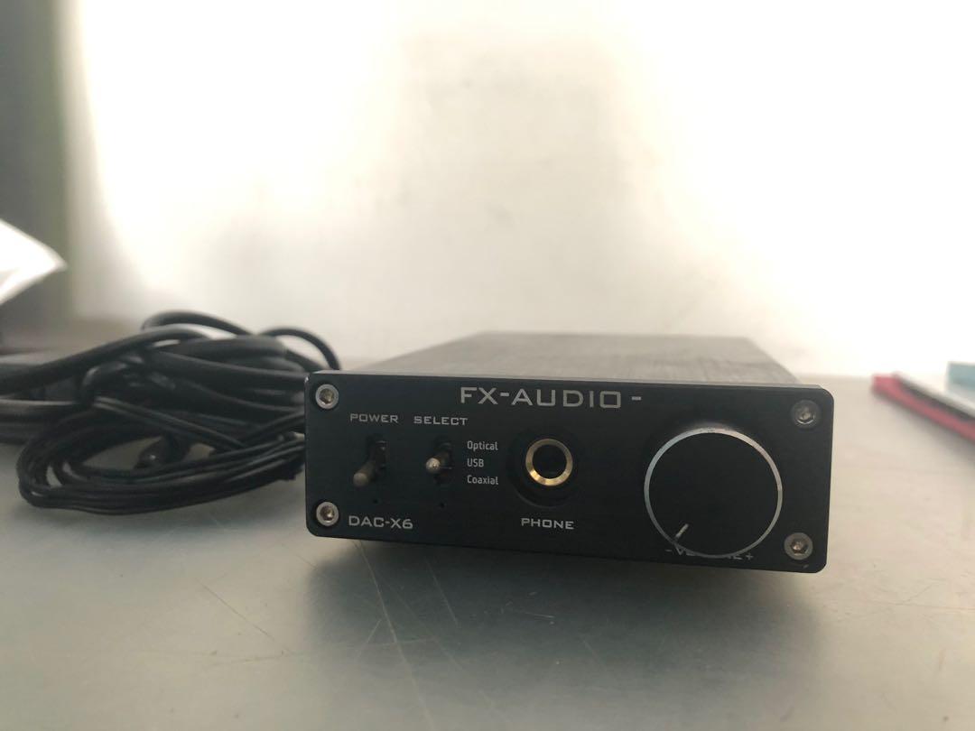 Fx Audio Dac X6 Headphone Digital To Analog And Amplifier Electronics Audio On Carousell