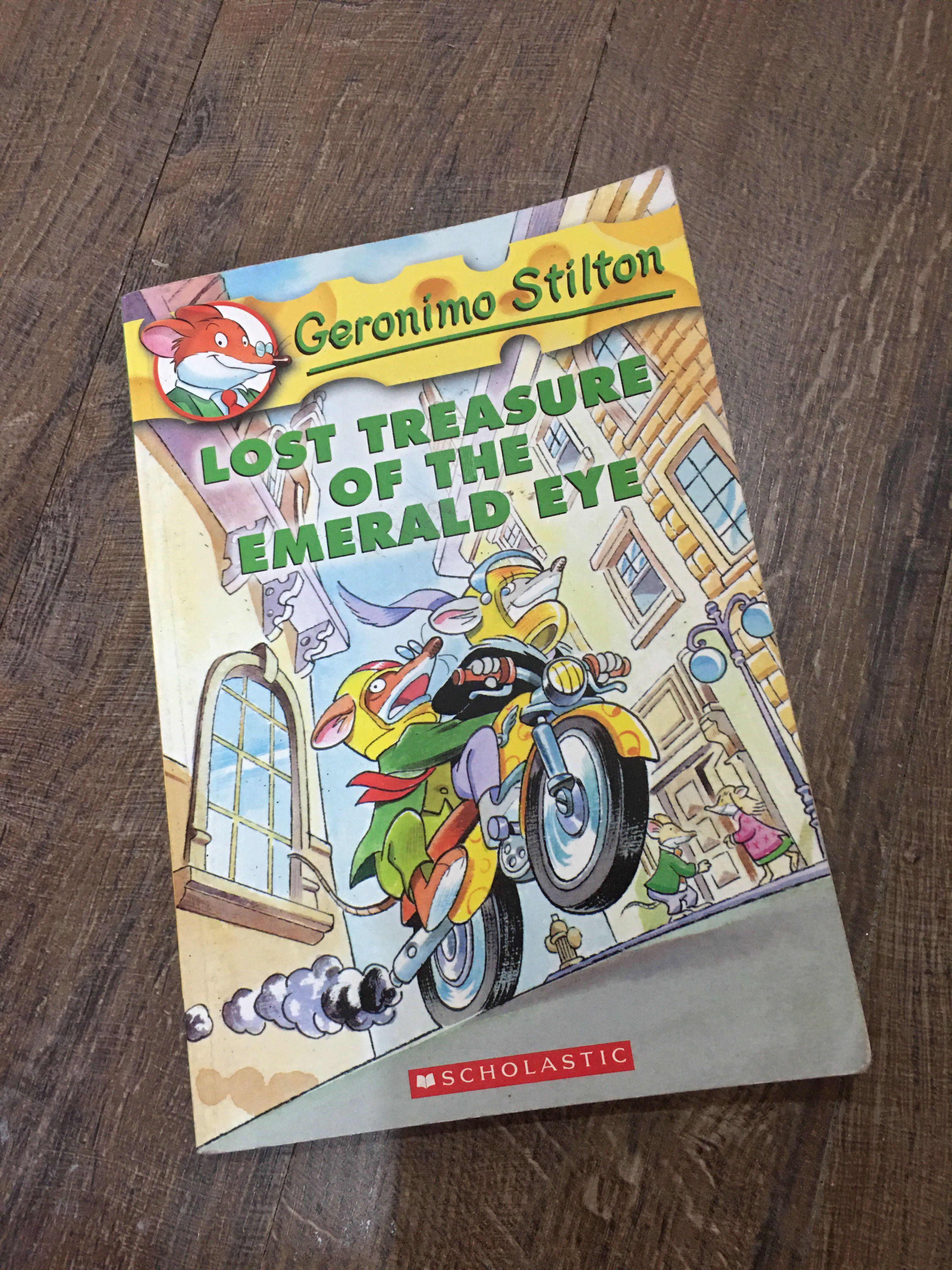 Geronimo Stilton Lost Treasure Of Emerald Eye Hobbies Toys Books Magazines Fiction Non Fiction On Carousell Geronimo Stilton Lost Treasure Of Emerald Eye Hobbies Toys Books Magazines Fiction Non Fiction On Carousell