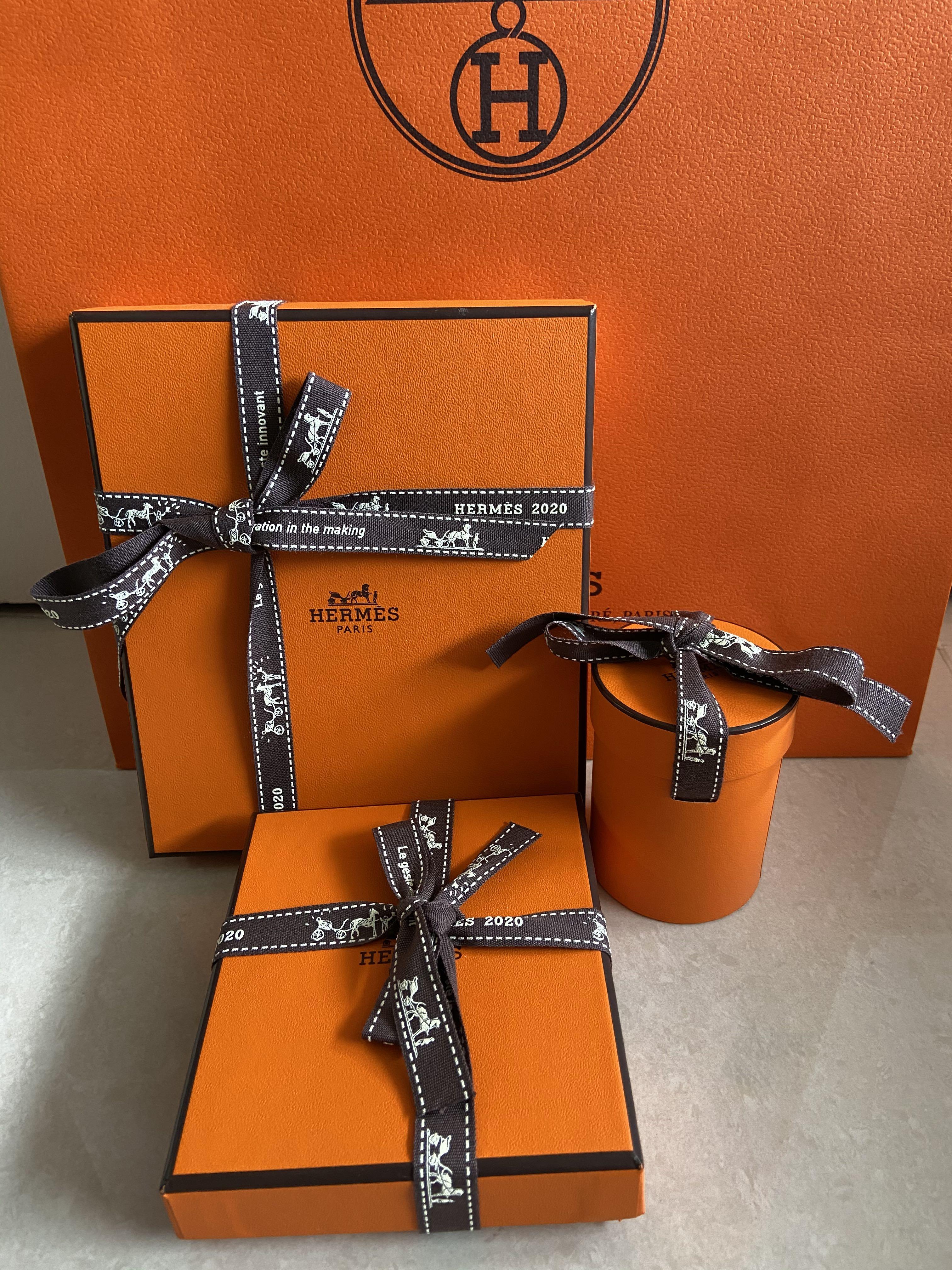 100% Authentic HERMES Gift Box Decoration
