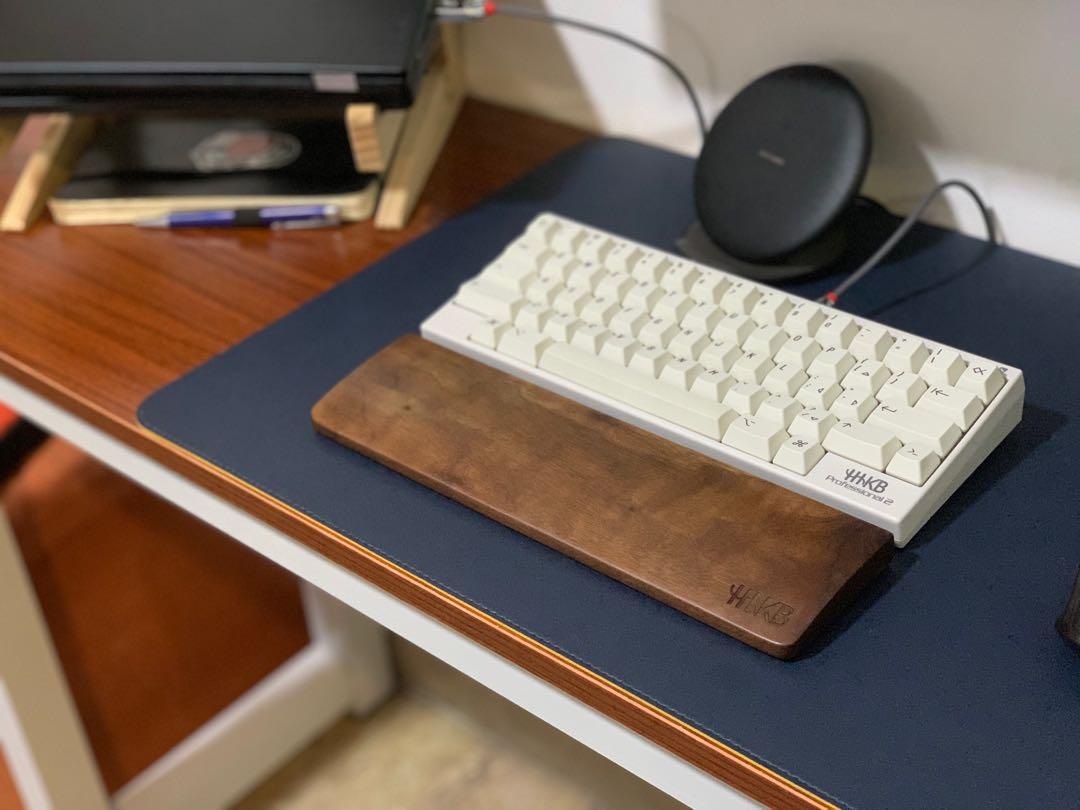 HHKB solid wood wrist rest 60 mechanical keyboard, Computers & Tech