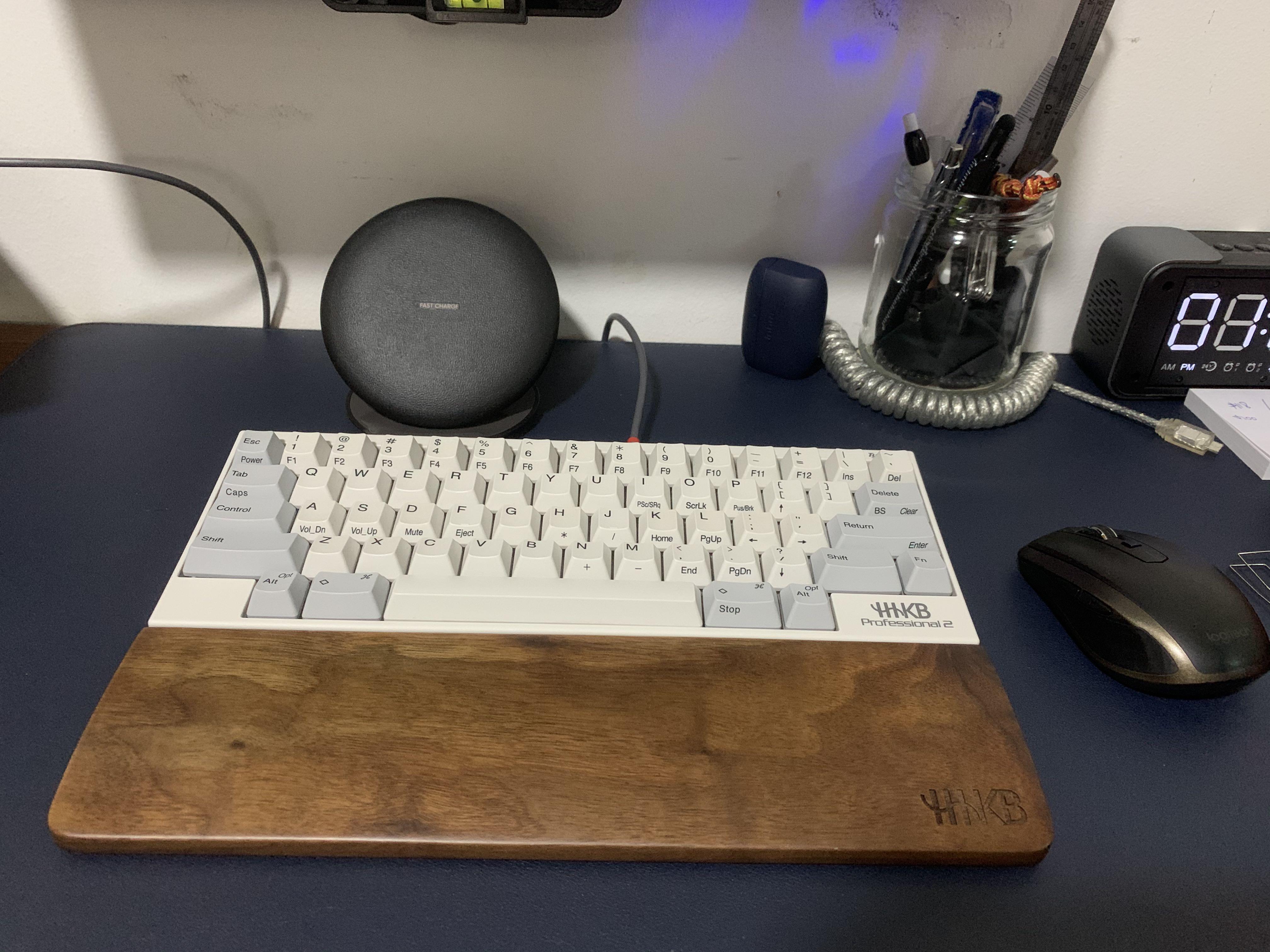 HHKB solid wood wrist rest 60 mechanical keyboard, Computers & Tech