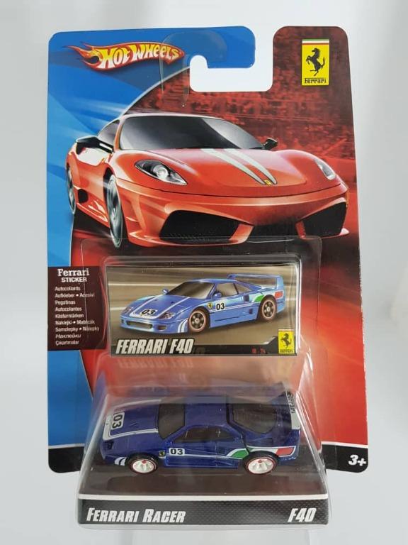 Hot wheels ferrari racer f40 store