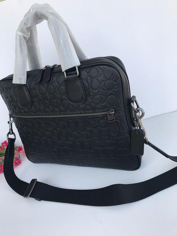 HUDSON 5 BAG IN SIGNATURE LEATHER COACH 32210