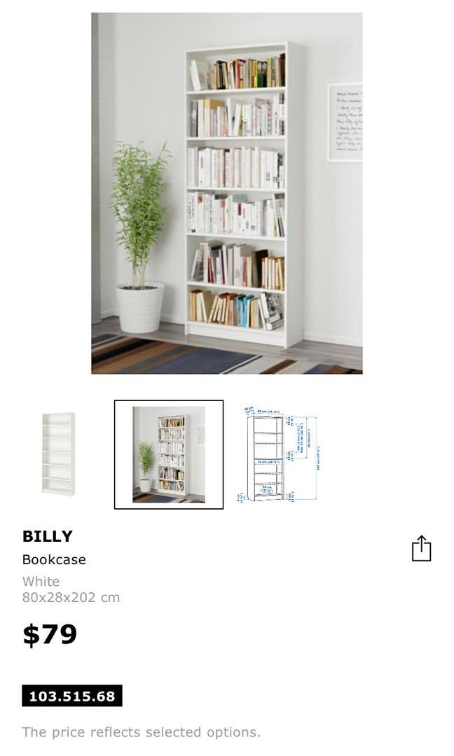 Ikea Billy Bookshelf Furniture Home, 12 Inch Wide Bookcase Ikea Singapore