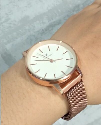 Jam dw rose gold sale