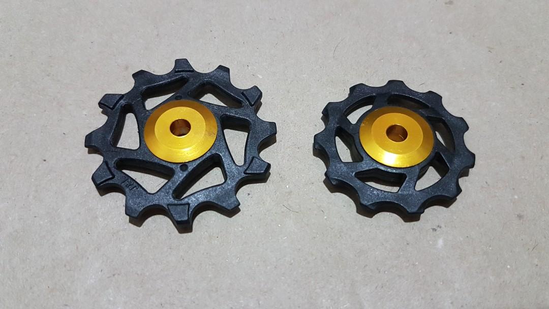 J&L ceramic pulley jockey wheels 11t 12t, Sports Equipment, Bicycles