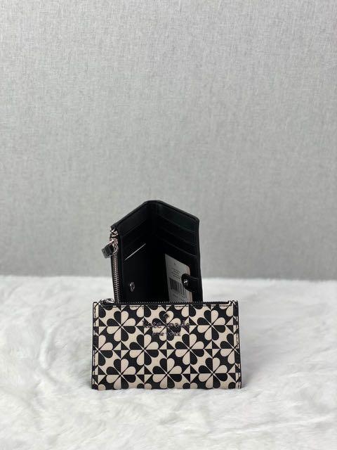 Kate spade clover wallet deals