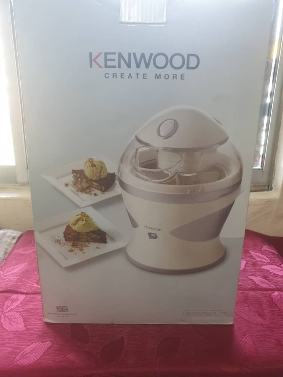 kenwood gelato machine ice maker