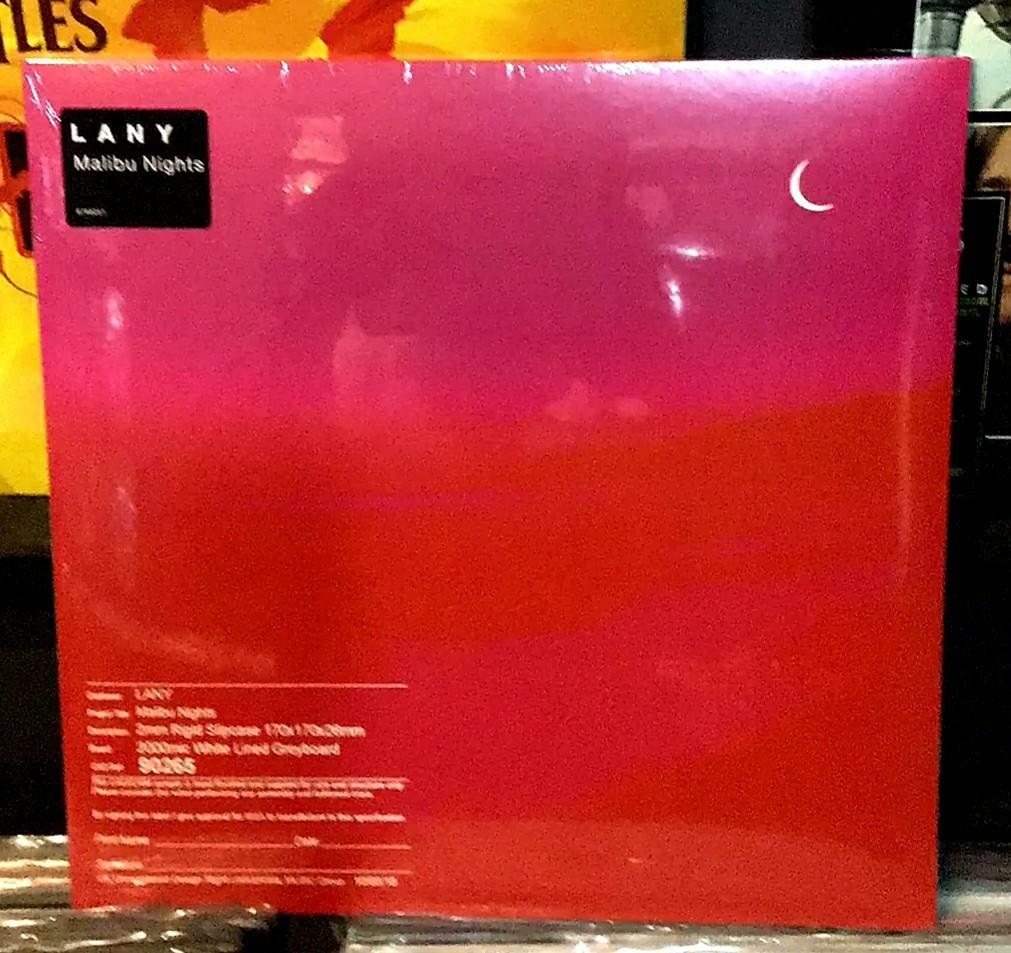 Lany Malibu Nights Clear Vinyl Lp Music Media Cd S Dvd S Other Media On Carousell