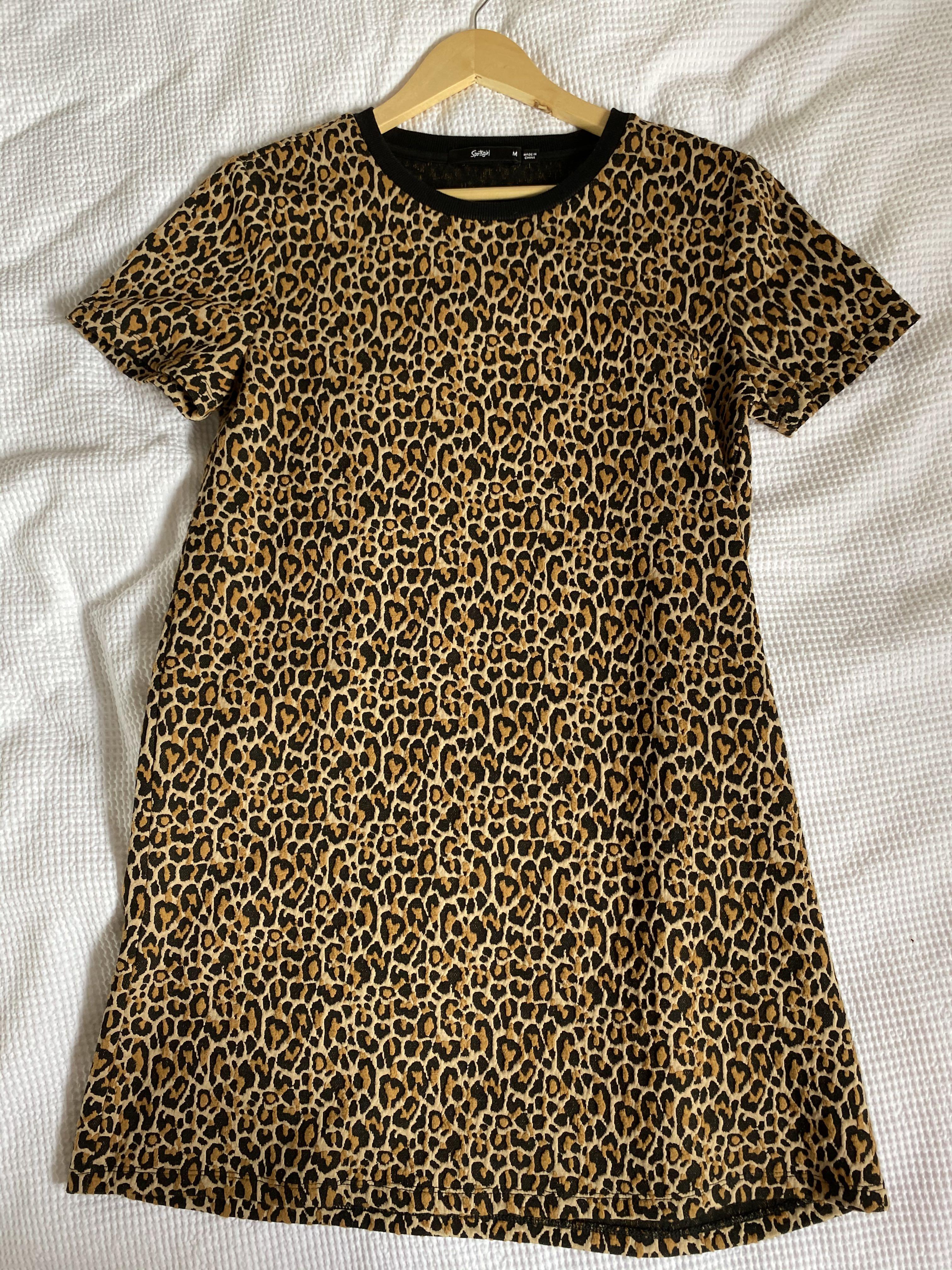 sportsgirl leopard dress