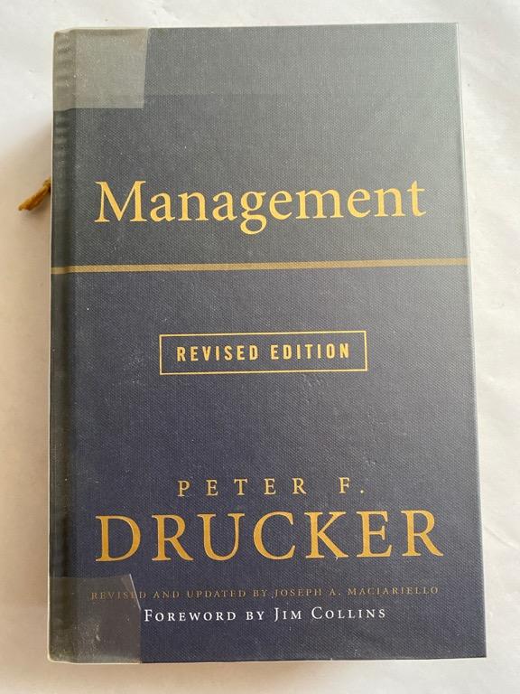 Management (Revised Edition) by Peter F. Drucker, Hobbies  Toys, Books   Magazines, Storybooks on Carousell
