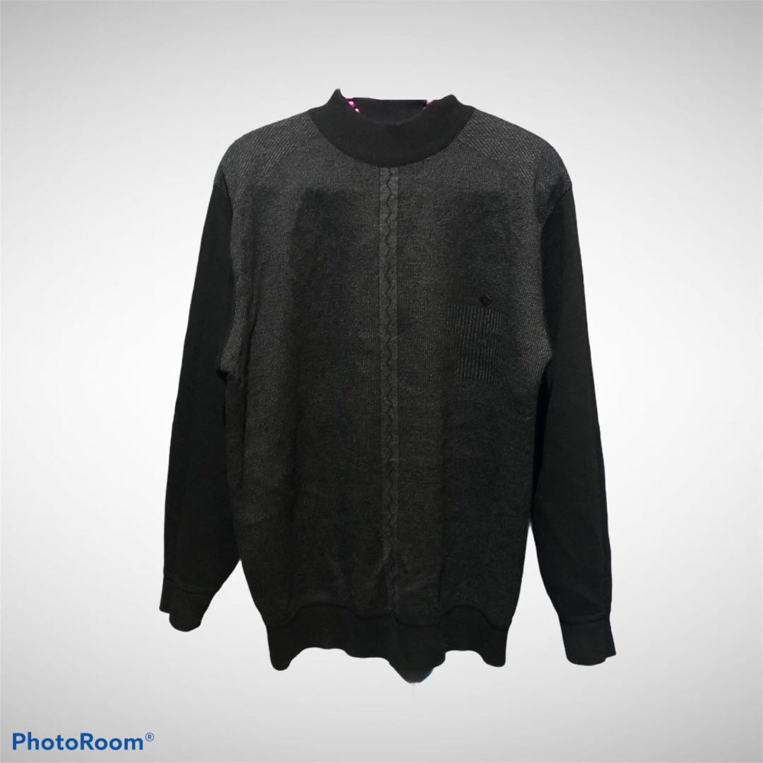 thick knit sweater mens