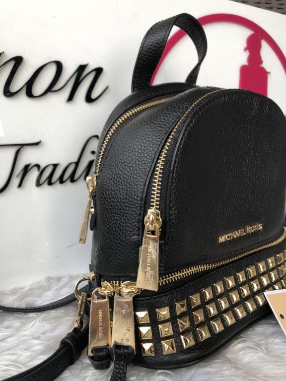 Michael kors rhea online mini studded backpack