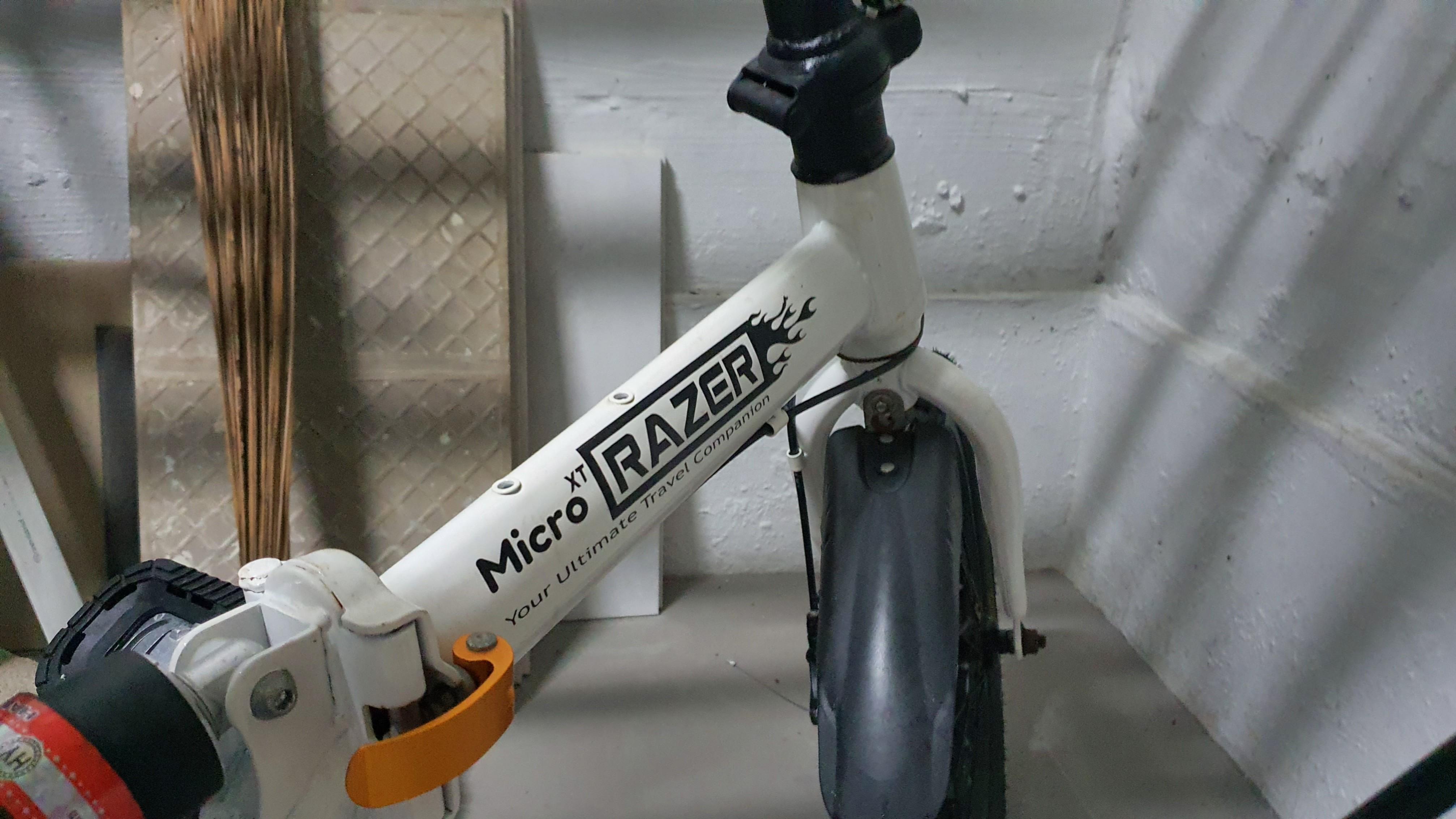 micro razer folding bike