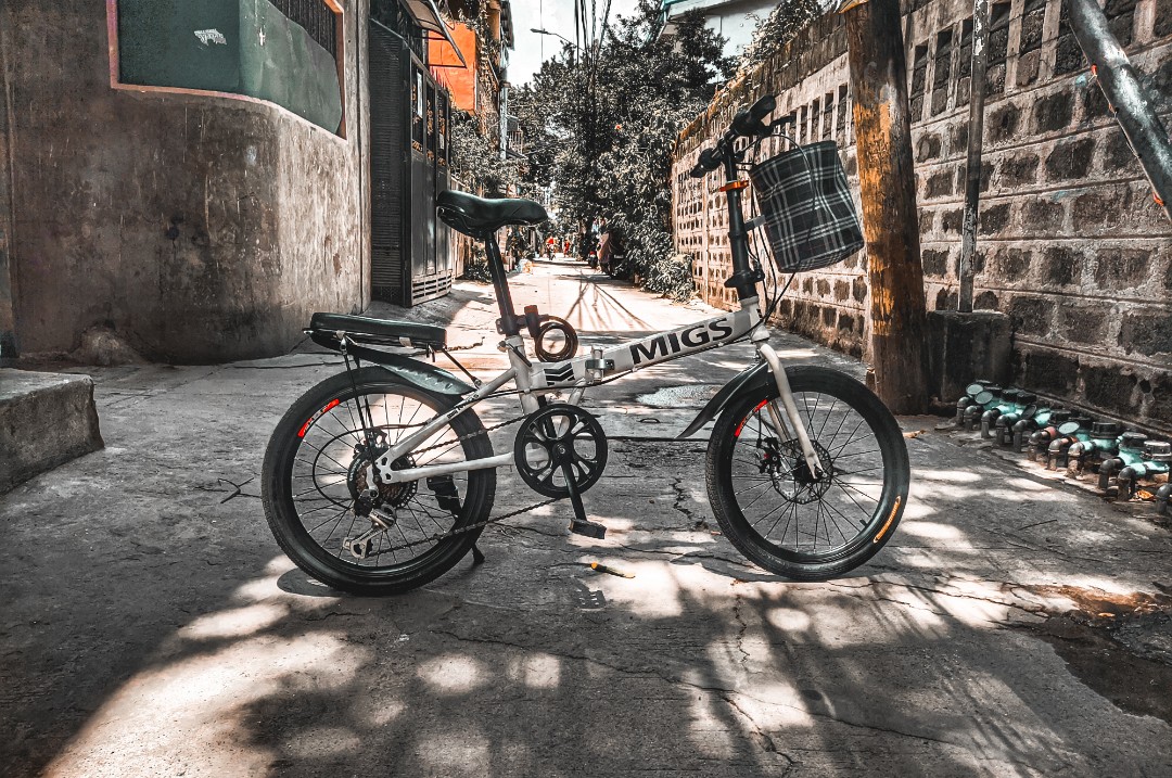 Migs folding bike deals