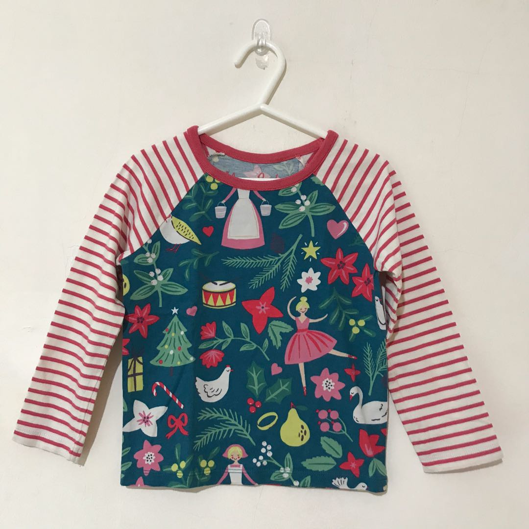 Mini boden Christmas top Babies Kids Babies Kids Fashion on
