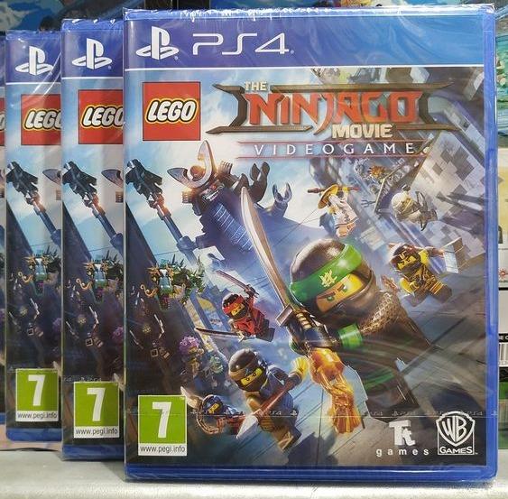 NEW AND SEALED PS4 Game LEGO Ninjago Movie Videogame Video Gaming