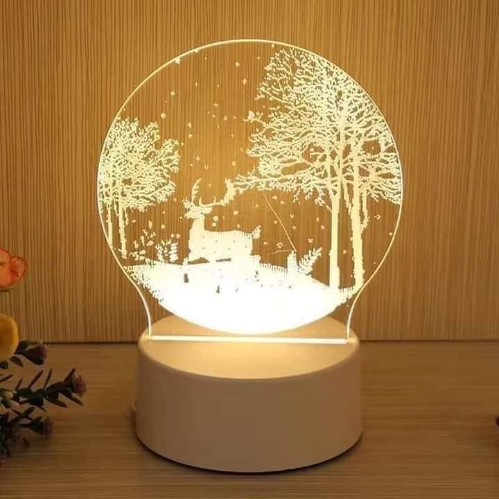 3d creative desk lamp