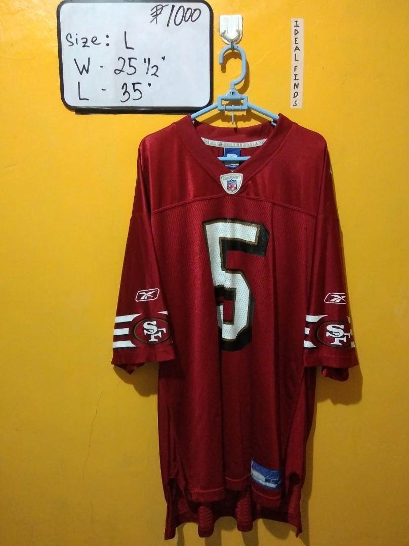 Vintage Reebok NFL San Francisco 49ers Jeff Garcia #5 Jersey Size Youth L.