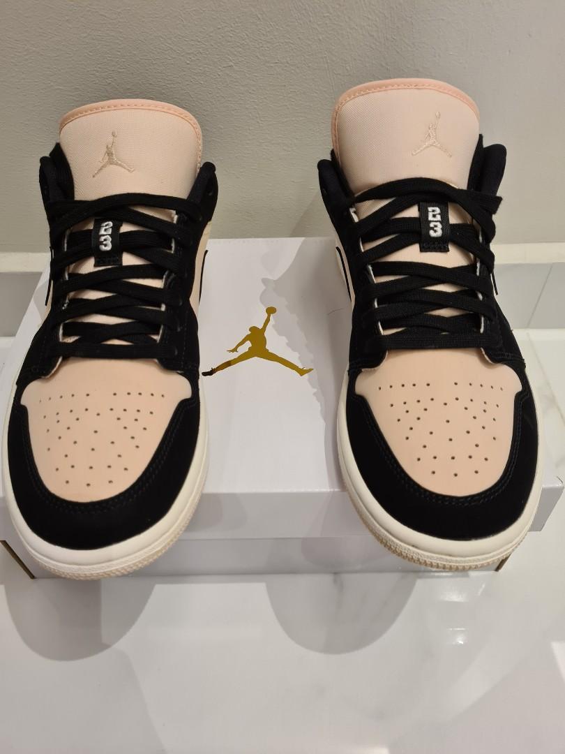 Nike Air Jordan 1 Low Black Guava Ice Women Size Uk6 5 Us9 Eur40 5 Women S Fashion Shoes Sneakers On Carousell