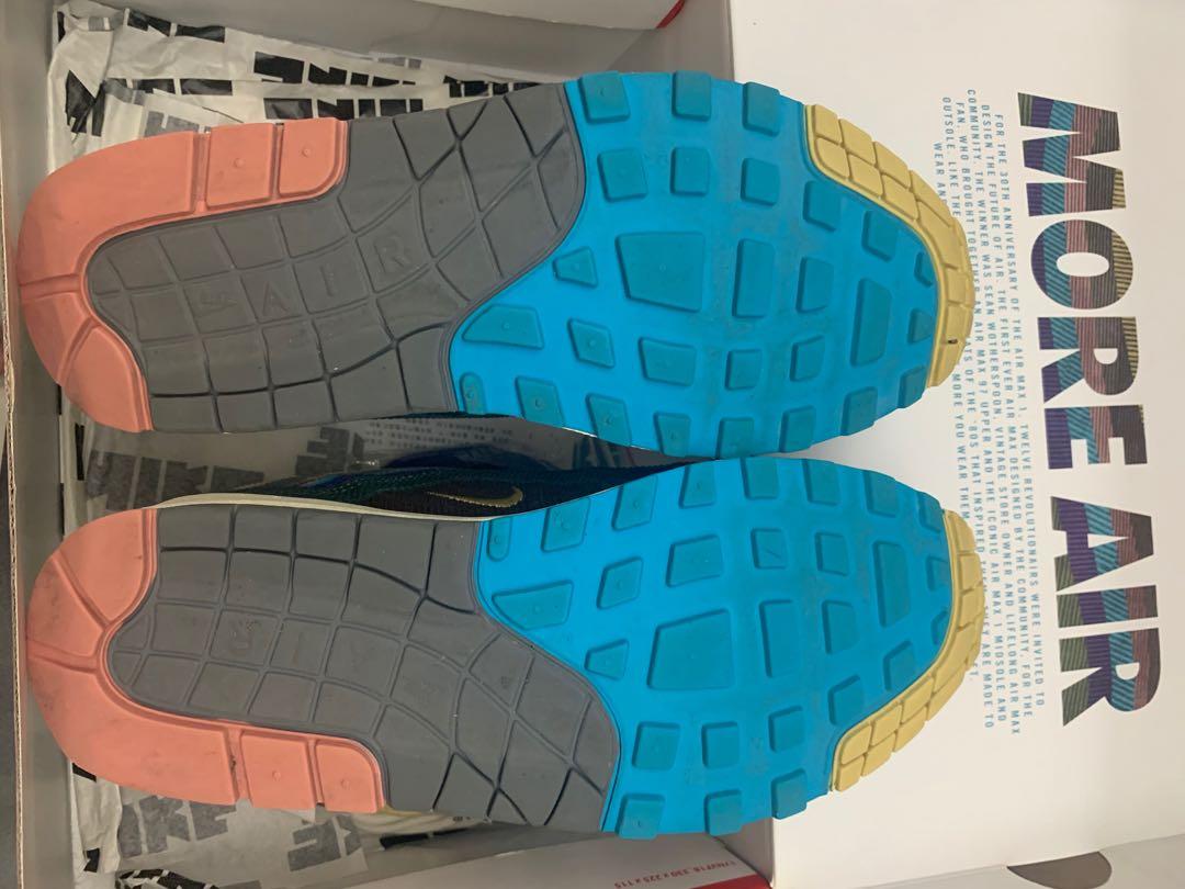 Nike Air Max 1/97 Sean Wotherspoon, 男裝, 鞋, 波鞋- Carousell
