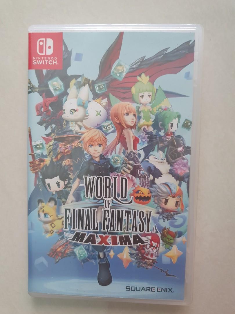 Nintendo Switch Ns World Of Final Fantasy Maxima Video Gaming Video Games On Carousell Nintendo Switch Ns World Of Final Fantasy Maxima Video Gaming Video Games On Carousell