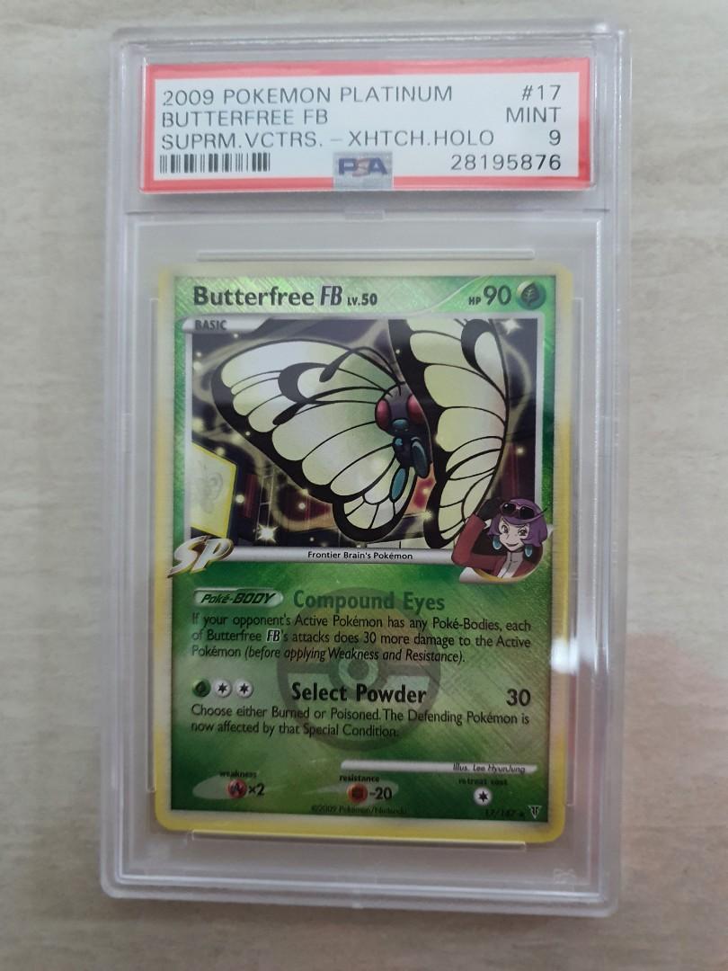 Pokemon Butterfree Fb Psa 9 Toys Games Board Games Cards On Carousell