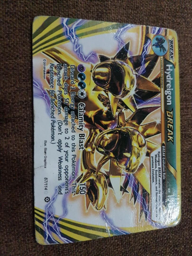 Pokemon cards Hydreigon break, Hobbies & Toys, Toys & Games on Carousell