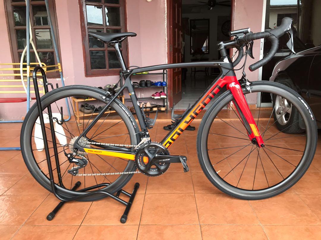 road bike polygon strattos s7